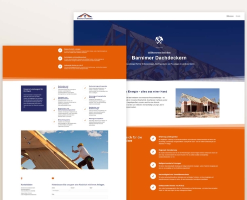 BDG Barnimer Dachdecker - Webseite