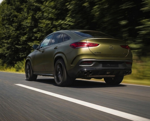 Mercedes Benz GLE AMG Coupe - Fahrzeugvollfolierung
